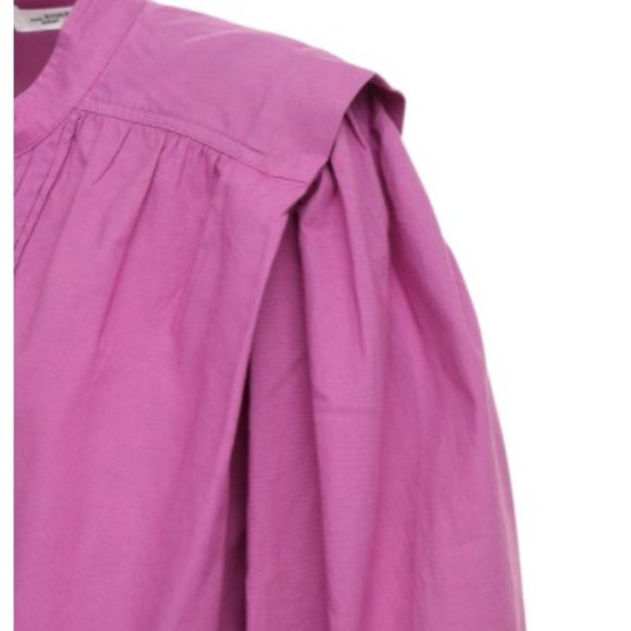 ISABEL MARANT ETOILE Purple Okina Blouse - Size 38 / Small / Medium US 4-6 - Picture 10 of 16
